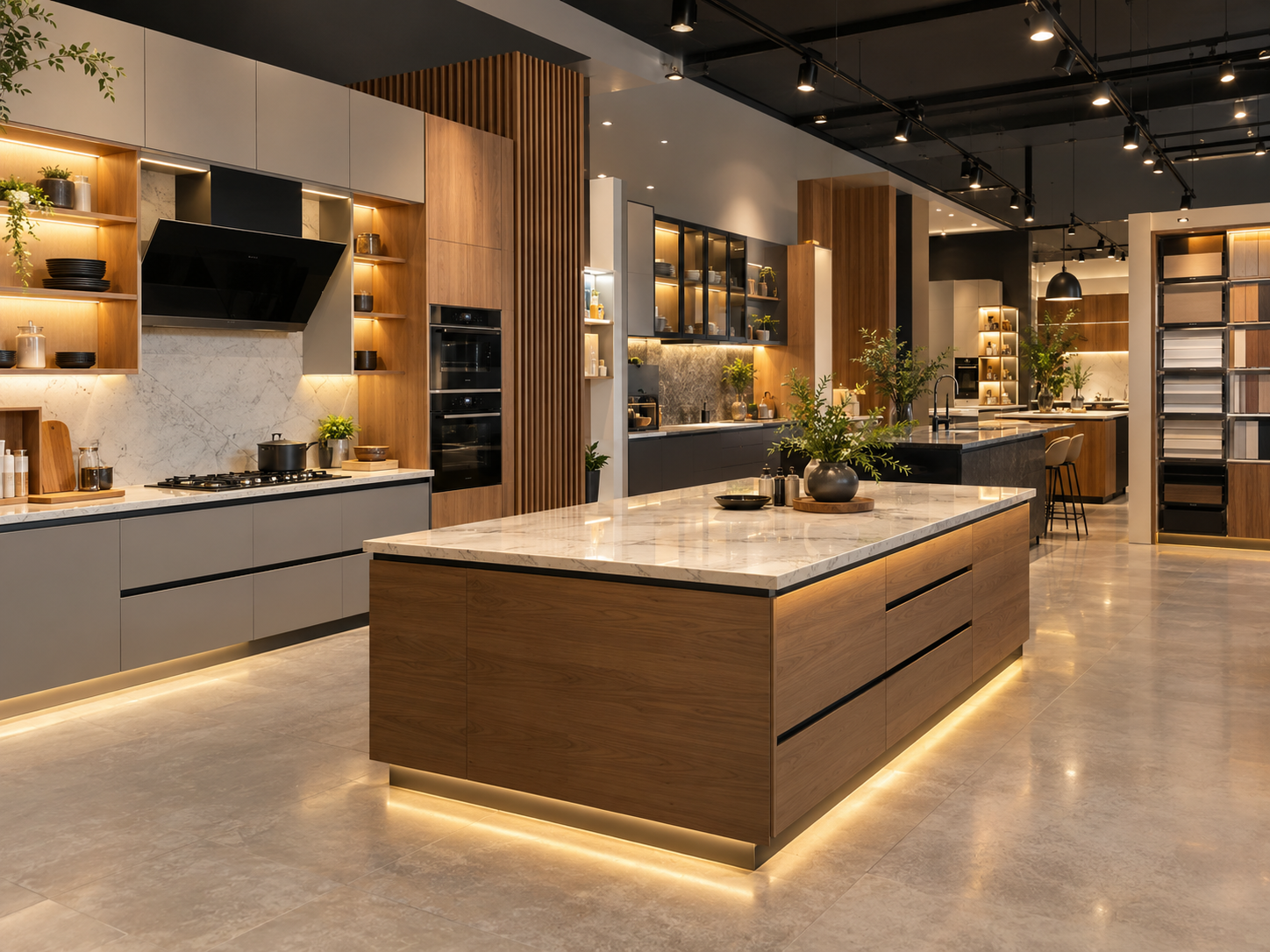 Modular kitchen showroom