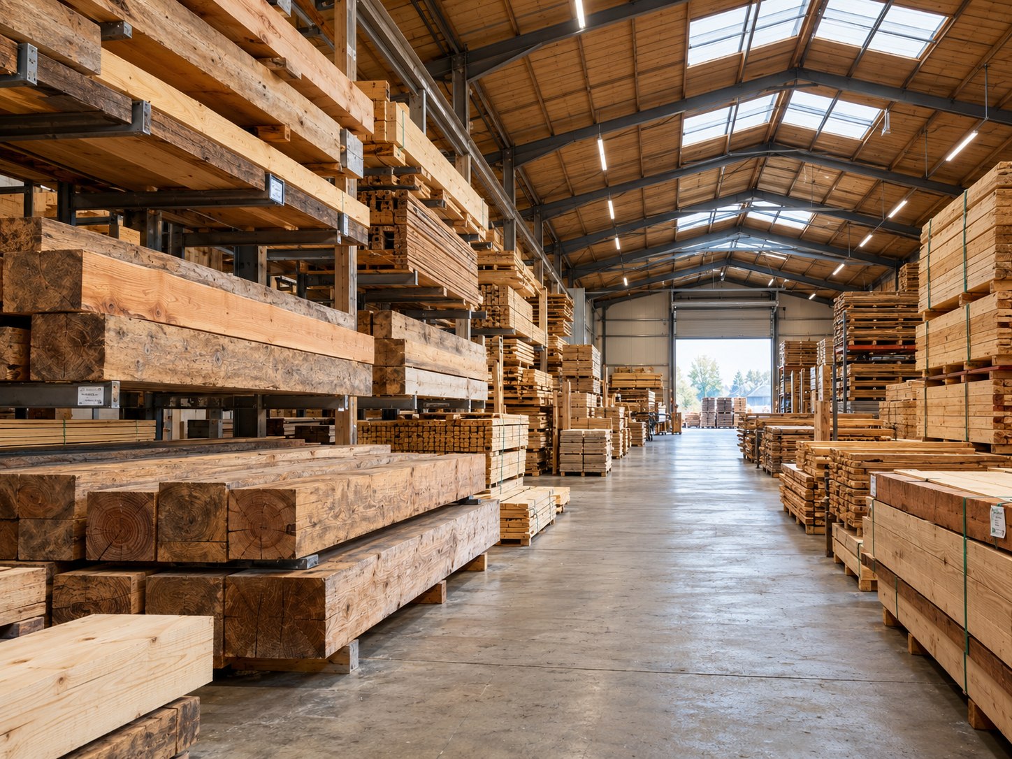 Timber warehouse